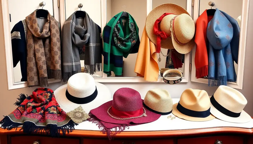 Stylish travelers embracing local dress customs across the globe.